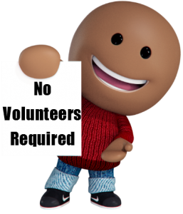 No-Volunteers
