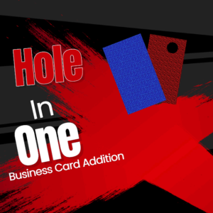 Business Cards Backs for Hole in One